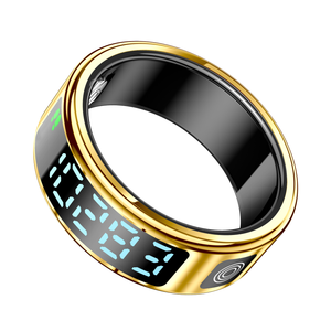 Smart Ring 5ATM IP68 Waterproof Blood Oxygen Sleep Monitor
