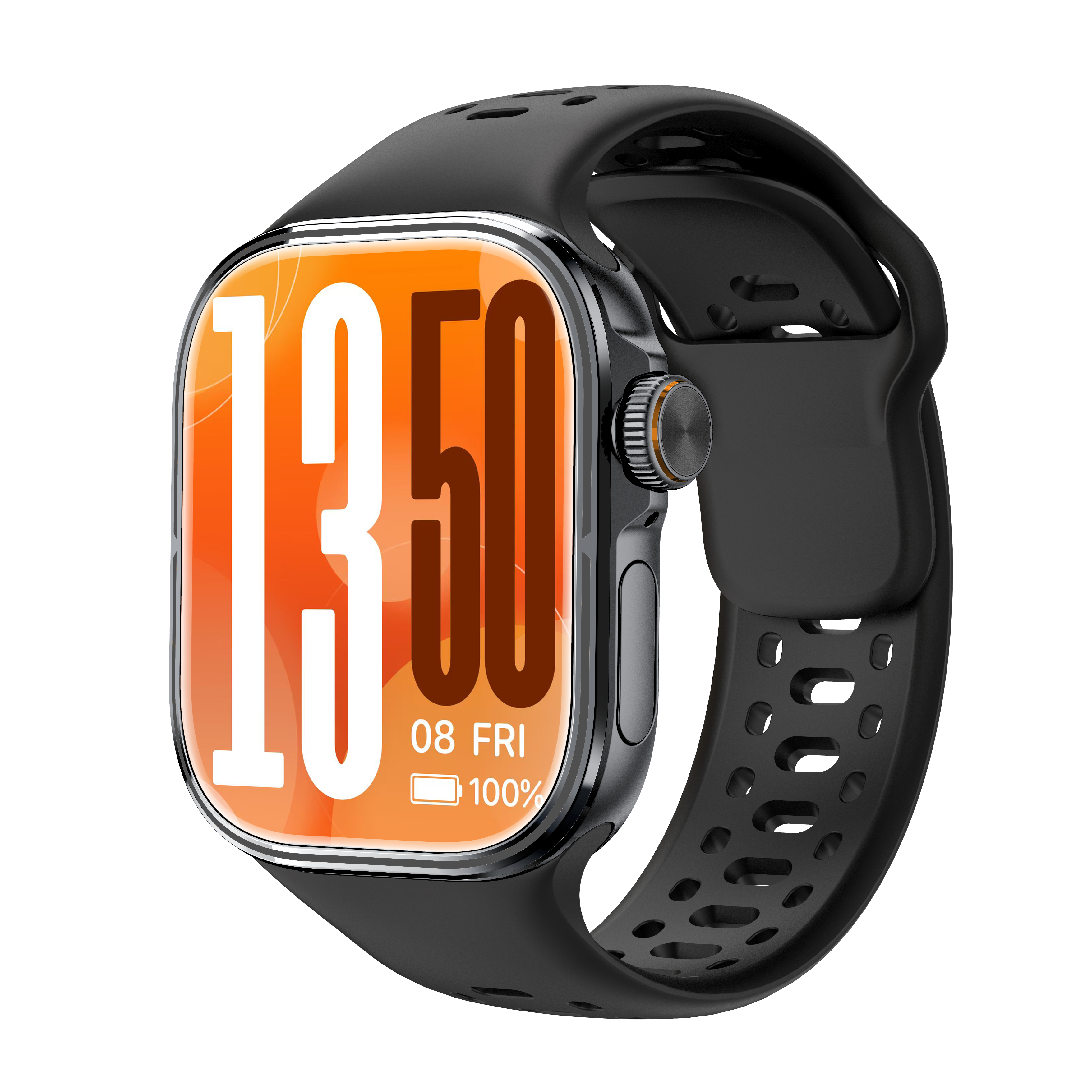 Rollme Matrix 4G Android Smartwatch front view showcasing HD touch display
