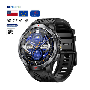 SENBONO Smartwatch Men KT88 Custom Wholesale Outdoor Sports OLED