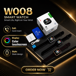 W008 Metal Smart Watch 1.44 Touch Screen