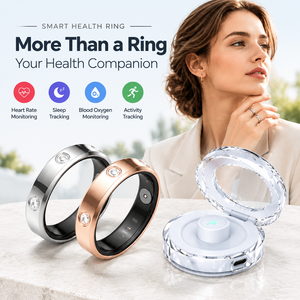 Smart Health Ring Fitness Tracker Wearable Device