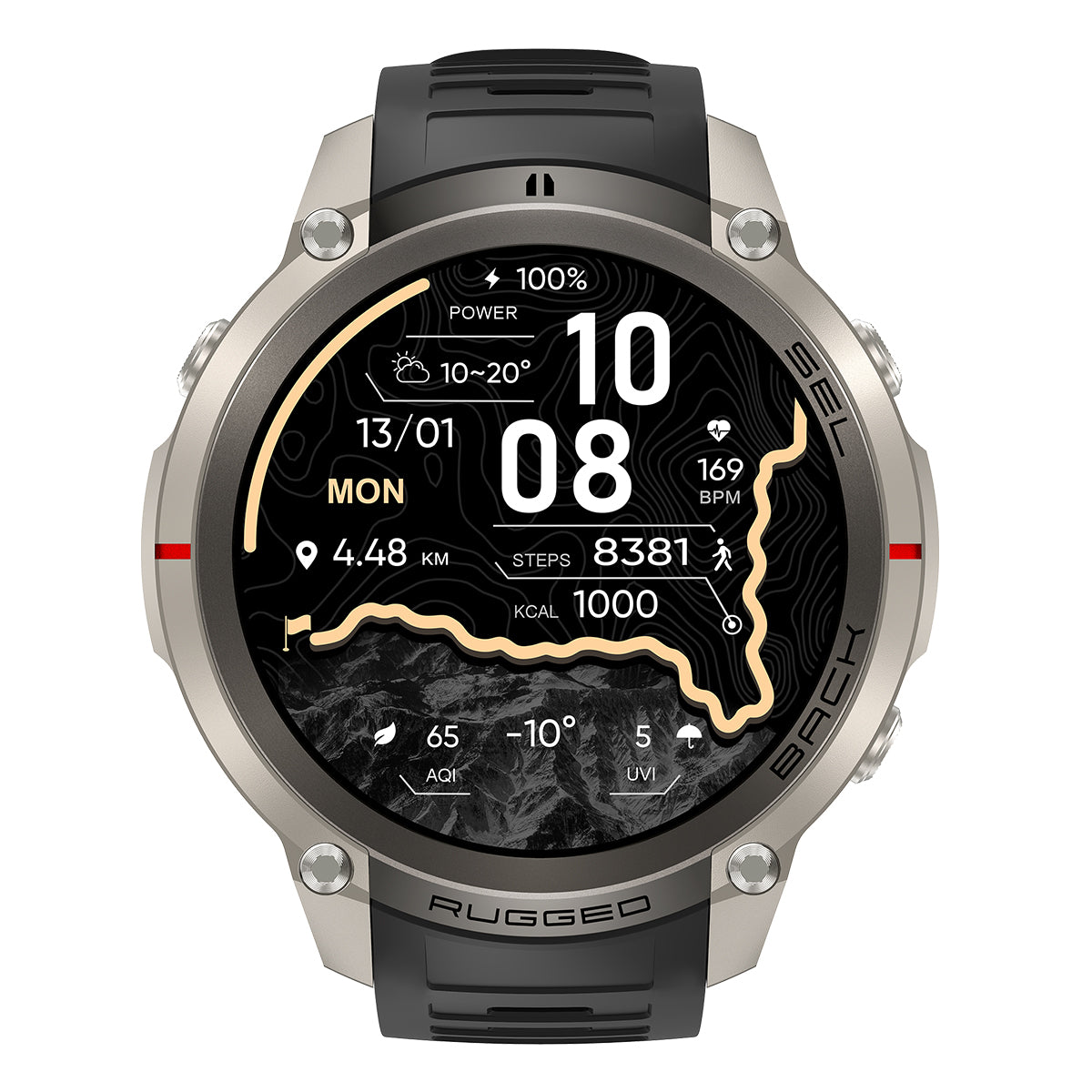 Rollme Hero D5 offline map visual interface