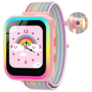 Custom Kids Smart Watch With Games Study Card Retractable Camera