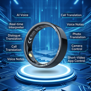 Wholesale Price Call Translation Smart Ring Waterproof Video Switching