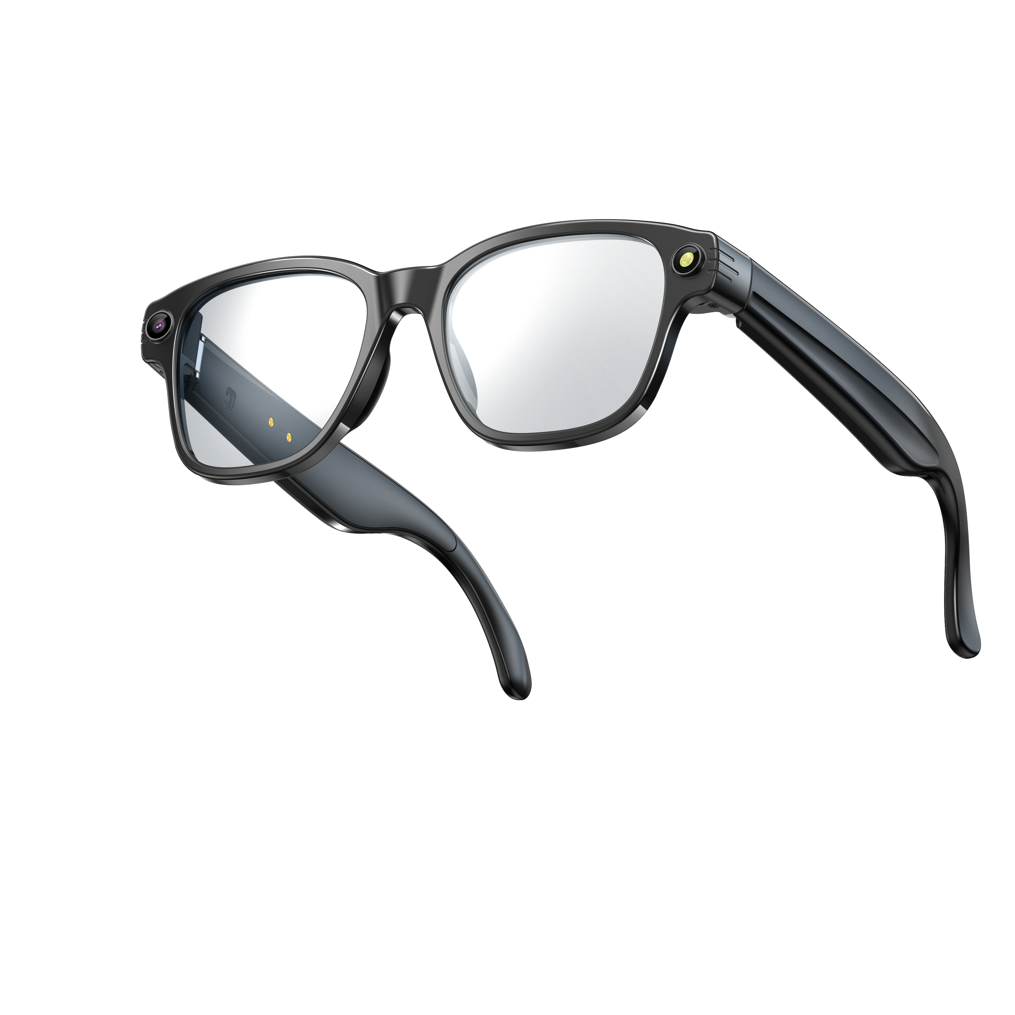 Rollme NeoView AI Smart Glasses featuring clear and tinted lens options