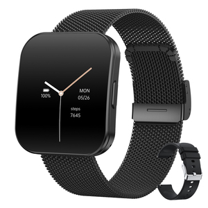 1.85inch Aluminum AMOLED Curved Screen Heart Rate Smart Watch